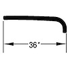 Heater Supply Hose 4.0L 1997-2001 Jeep Cherokee XJ By Omix-ADA - image 1