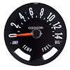 Speedometer Gauge 0-140 KPH 1955-1979 CJ5 1955-1979 CJ6 1959-1967 CJ3B 1976-1979 CJ7 - image 1