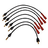 Ignition Wire Set 72-77 CJ5 3.8L and 4.2L 76-77 CJ7 3.8L and 4.2L 81-87 CJ8 3.8L and 4.2L 72-77 Cherokee/Grand Wagoneer SJ 4.2 - image 1