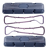 Black Cast Aluminum Valve Covers for 1967-1991 AMC V8 - image 1