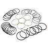 Piston Ring Set 226 CI .040 inch Over 1954-1964 Models - image 1