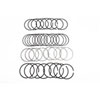 This piston ring set from Omix-ADA fits 4.7L engines that have been bored 0.75mm oversize. Fits 99-0 - image 1