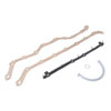 Oil Pan Gasket 2.5L Cork 4 Piece Set 1991-1996 Models - image 1