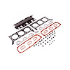 This upper engine gasket set from Omix-ADA fits 07-11 Jeep Wrangler with a 3.8L engine.