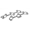 This pair of exhaust manifold gaskets from Omix-ADA fits the 3.8L engine found in 07-11 Jeep Wrangler. - image 1