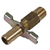 This 1/8 inch radiator drain cock from Omix-ADA fits 41-45 Ford GPWs and Willys MBs 46-49 CJ2A and 50-52 M38s. - image 1