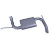 This cat back exhaust system from Rugged Ridge has been engineered for 07-14 Jeep Wrangler with the - image 1