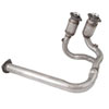 Y-Pipe Exhaust With Catalytic Converter 2000 Wrangler 4.0L - image 1