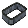 This 2.5 inch tall replacement air filter fits Weber carburetors 17702.01 17702.02 17702.03 17702.04 - image 1
