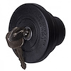 Gas Cap Black Non-Vented Locking 1971-1976 CJ5 1971-1976 CJ6 - image 1