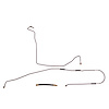 Replacement fuel line set from Omix-ADA, Fits 55-66 Jeep CJ5 with a 134 cubic inch engine. - image 1