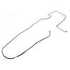 Replacement fuel line from Omix-ADA connects gas tank to fuel pump., Fits 82-86 CJ7 with a 4.2 liter engine. - image 1