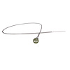 Throttle Cable With Olive Drab Knob 41-45 MB 41-45 GPW 45-49 CJ2A 48-53 CJ3A 50-52 M38 52-71 M38A1 5 - image 1
