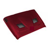 This Performance Vented Hood from Rugged Ridge is painted with the PRP paint code. Deep Cherry Red C - image 1