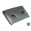 This Performance Vented Hood from Rugged Ridge is painted with the PSC paint code. Billet Silver Met - image 1