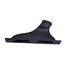 Replacement Black plastic defroster duct from Omix-ADA, Fits 55-77 Jeep CJ5 and CJ6 - image 1