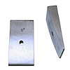 This pair of 8 degree rear leaf spring shims from Omix-ADA fits 76-86 Jeep CJs and 87-95 Wrangler YJ . - image 1