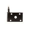 right front replacement leaf spring plate from Omix-ADA, Fits 41-71 Willys and Jeep models - image 1