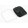 Replacement shifter boot from Omix-ADA, Fits 72-75 Jeep CJ5 with Dana 20 transfer case.