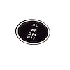 Replacement shift pattern insert from Omix-ADA, Fits transfer case shift knob. Used for Dana - image 1