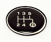 T5 Shift Pattern Insert 1982-1986 Jeep CJ By Omix-ADA - image 1
