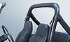 Roll Bar Cover Kit Black Fits OE Roll Bars Only - image 1