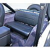 Standard Replacement Seat Rear Black Denim Front - image 1