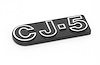 This officially licensed CJ5 emblem from MOPAR attaches to your Jeep with double-backed adhesive tape. for 76-83 Jeep CJ5. - image 1