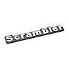 This officially licensed Scrambler emblem from MOPAR attaches to your Jeep with double-backed adhesive tape. for 81-86 Jeep CJ8. - image 1