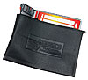 Clipboard Padded Storage Pouch Black Vinyl Outside Foam Padding Inside - image 1