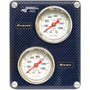 Mini Brake Balance Panel (2) 1.5", 1500 PSI White Face Gauges - image 1