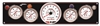 Sportsman Black Panel 4 Ga WT/OP/OT/FP w/SMI Silver Tach - image 1