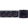 Three Gauge Panel w/ Tach Oil Pressure Gauge: 0-100 PSI - image 1