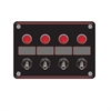 52-44865 4 Accessory Switch Panel With 4 Pilot Lights