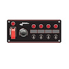 44869 Flip-Up Start/Ignition Panel w/4-Accessory Switches & Pilot Lights