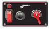 52-48871 Elite Switch Panel [Push Starter/Ignition With Lights, Flip, & Master Disconnect] - image 1