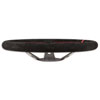 15" Aluminum Steering Wheel Black suede grip with red stitching - image 3