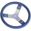 17" Aluminum Steering Wheel Blue - image 1
