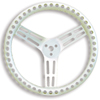 14" Aluminum Steering Wheel Non-Coated - image 1