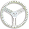 15" Aluminum Steering Wheel Non-Coated - image 1