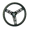 15" Aluminum Steering Wheel Non-Coated Black Aluminum - image 1