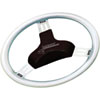 High Density Black Steering Wheel Nose Pad Fits 3 Spoke Wheels - image 1