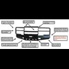 Pro-Series Bumper Replacement with Grille Guard 2010-13 Ram 2500/3500 - image 2