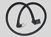 FC-D3039 Half Door Seal, Half Door Driver Side for 1997-2006 Jeep Wrangler - image 1