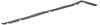 Hardtop Rear Side Seal 2007-2017 Jeep Wrangler JK 4-Door & 2018 Jeep Wrangler JL 4-Door - image 1