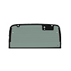 FC-D4158 Back Glass for 1997-2002 Jeep Wrangler - image 1