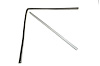 FC-F1009 Complete Glass Run Window Channel, Driver or Passenger Side for 1966-1977 Ford Bronco - image 1