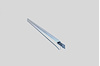 FC-F1020 Metal Glass Run Division Bar, Upper Hinge Side Driver or Passenger Side for 1966-1977 Ford Bronco - image 1