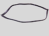 FC-F4009 Window Seal, Rear Driver or Passenger Side for 1980-1996 Ford Bronco - image 1