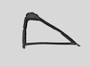 FC-F4915 Vent Window Seal, Right for 1992-1996 Ford Bronco, 1976-1976 Ford F-250 - image 1